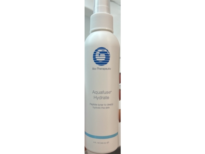 Bio-Therapeutic Aquafuse Hydrate Toner, Peptide, 6 fl oz/180 mL