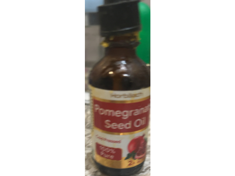 Horbaach Cold Pressed Pomegranate Seed Oil, 2 fl oz/59 mL