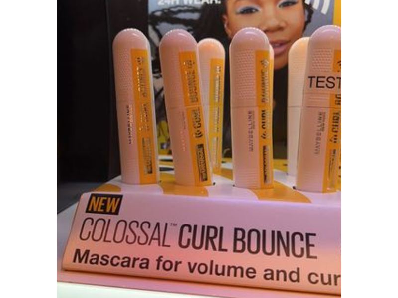Maybelline New York Colossal Curl Bounce Mascara, Very Black, 10 mL