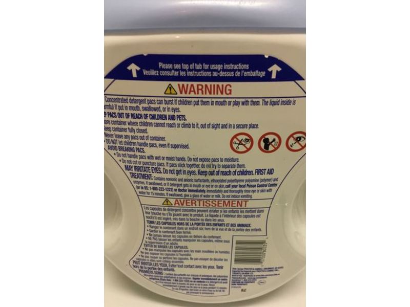 Tide Pods Laundry Detergent, Free & Gentle, 74 oz/2.11 kg, 96 Pacs