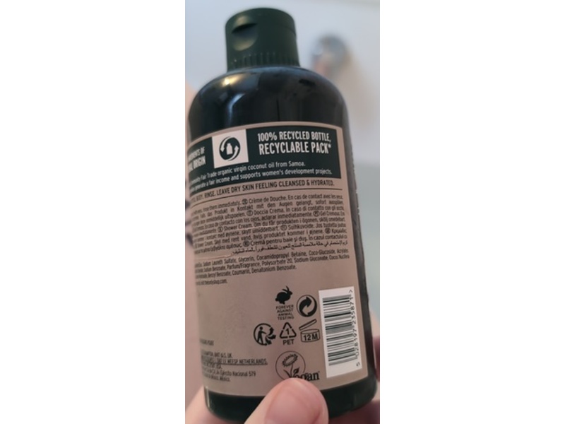 The Body Shop Shower Cream, Coconut , 8.4 fl oz/250 mL