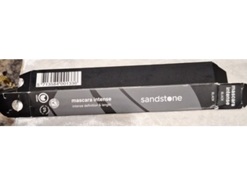 Sandstone Mascara Intense, Black, 0.3 fl oz/9 mL