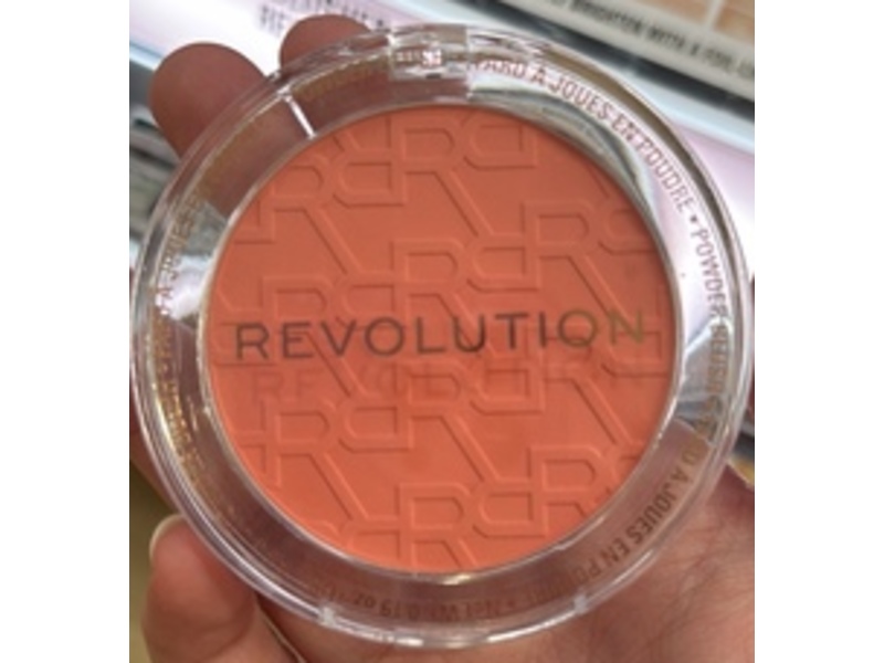Revolution Blusher Reloaded, Peach Bliss, 0.19 oz/5.5 g