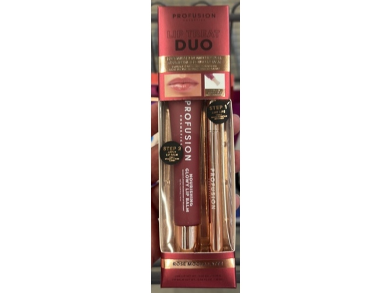 Profusion Cosmetics Lip Treat Duo, Rose Mocha Latte