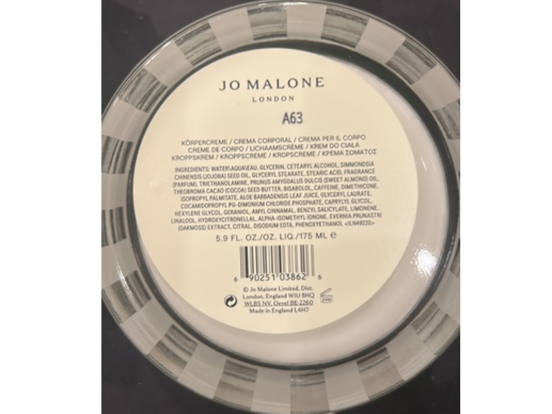 Jo Malone Body Cream, Lime Basil & Mandarin, 5.9 fl oz
