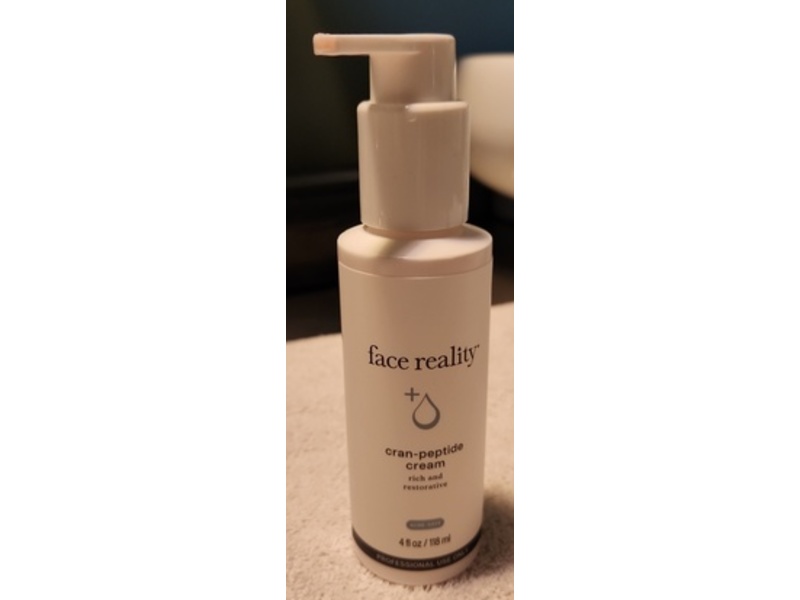 Face Reality Cran-Peptide Cream, 4 fl oz/118 mL