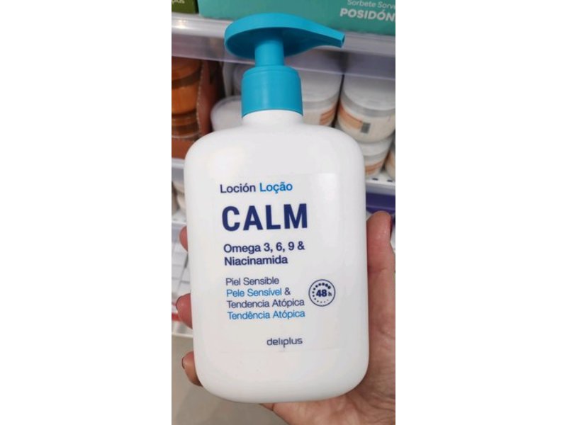 Deliplus Calm Lotion, Omega 3, 6, 9 & Niacinamide, 400 mL