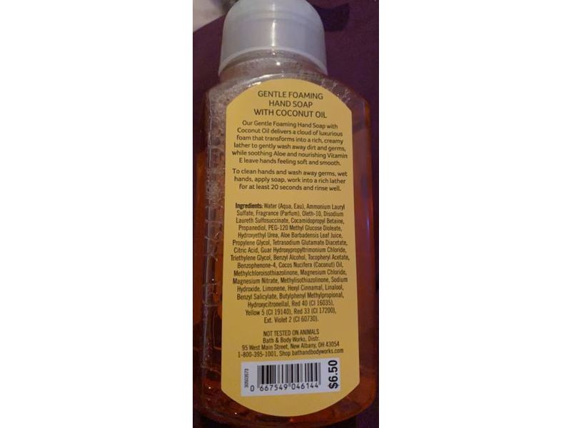 Bath & Body Works Gentle Foaming Hand Soap, Mango Mai Tai, 8.75 fl oz/259 mL