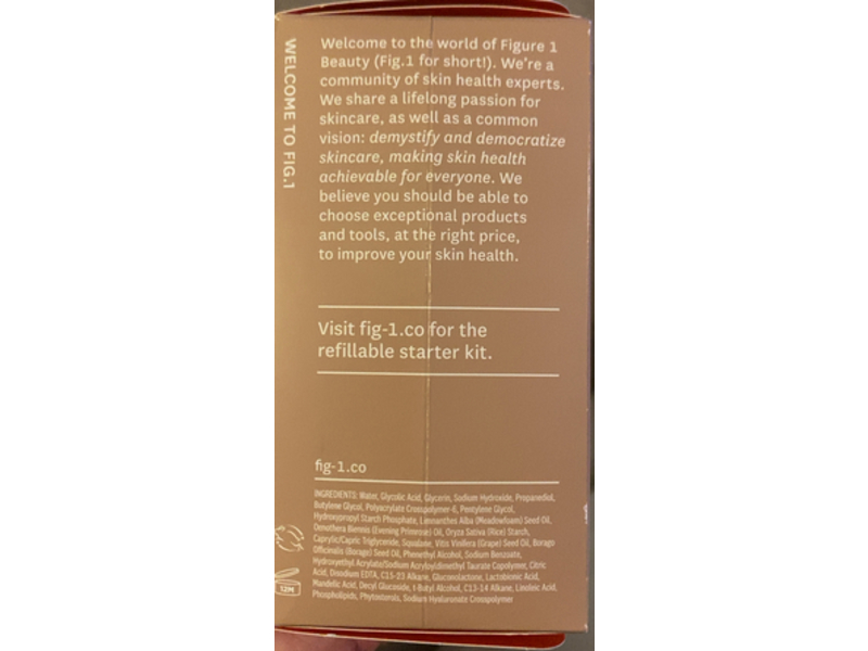 Fig.1 Glycolic Glow Treatment, 1 fl oz/30 mL