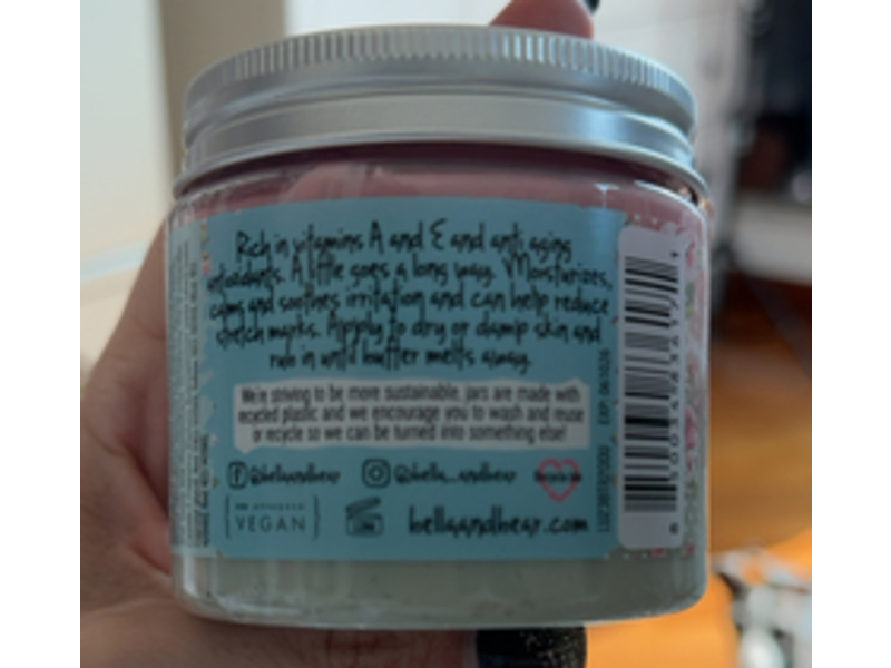 Bella & Bear Unicorn Dreams Body Butter, 6.76 oz/200 mL