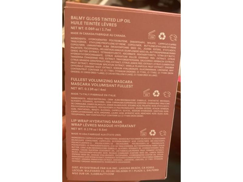 Sephora Beauty Insider Ilia Set