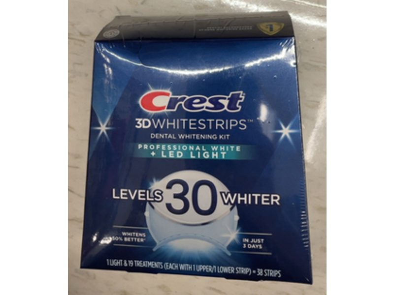 Crest 3D Whitestrips Dental Whitening Kit, 38 Count