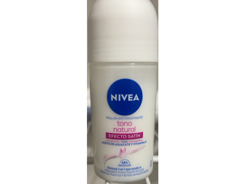 Nivea Roll-On Antitranspirante, Tono Natural, 50 mL