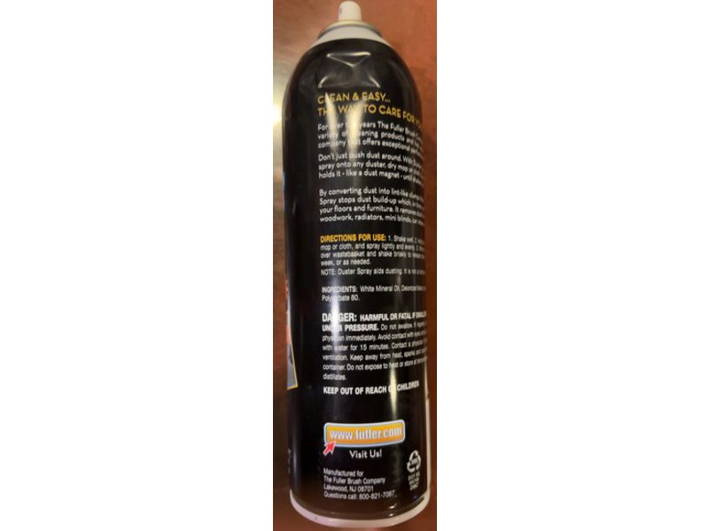 Fuller Brush Duster Spray, 15.5 oz/439 g