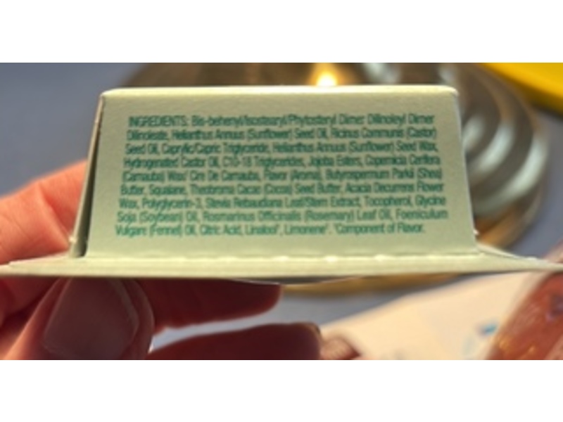 Eos Plant-Based Vegan Lip Salve, Sweet Mint, 0.42 oz/12 g