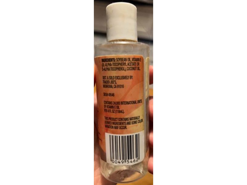 Trader Joe's Vitamin E Oil, 4 fl oz/118 mL