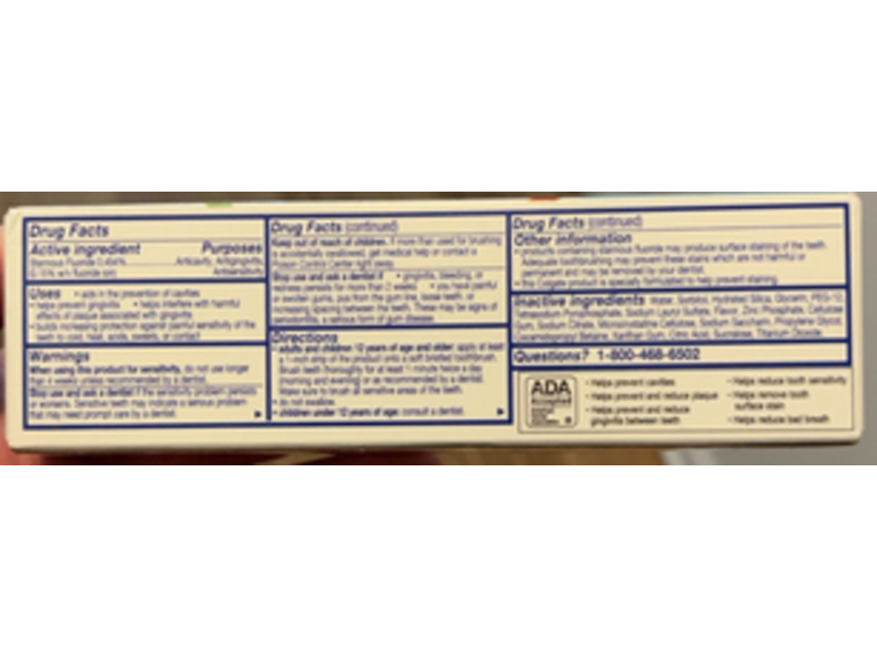 Colgate Total Toothpaste, Deep Clean, 3.3 oz/93 g, Pack Of 3