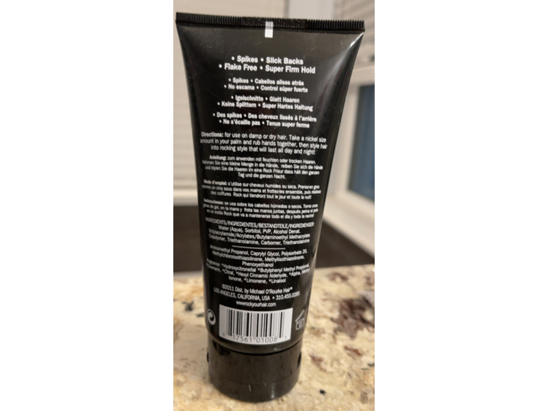 Michael O'Rourke Rock Your Hair Hard Gel, 5.5. fl oz/163 mL