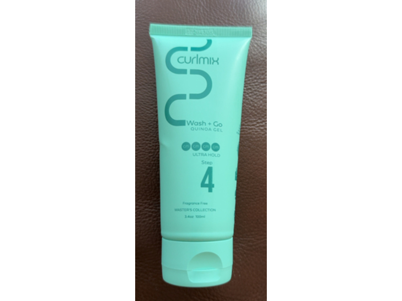 CurlMix Ultra Hold Quinoa Gel Wash + Co, 3.4 oz/100 mL