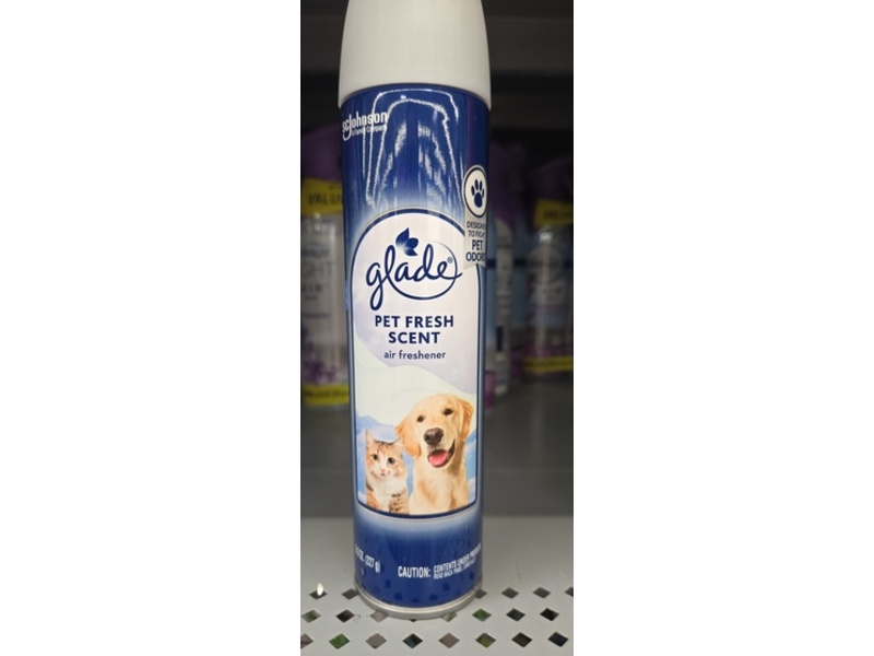 Glade Air Freshener, Pet Fresh Scent, 8 oz/227 g