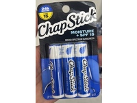 Chapstick Moisture+Spf, SPF 15, 0.15 oz/4g, Pack Of 3 - thumbnail 2