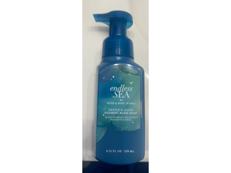 Bath & Body Works Gentle & Clean Foaming Hand Soap, Endless Sea, 8.75 fl oz/259 mL, Pack Of 2