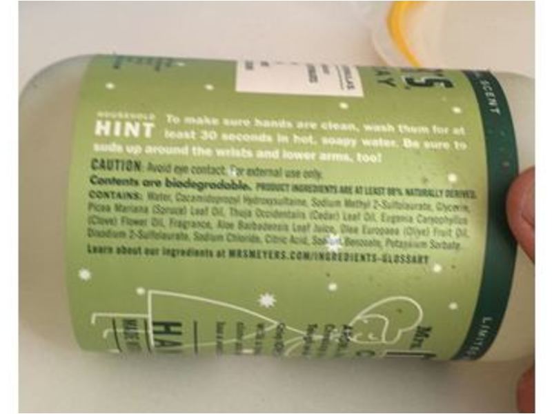 Mrs. Meyer's Clean Day Hand Soap, Iowa Pine, 12.5 fl oz/370 mL