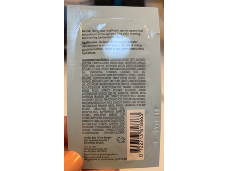 Bigger Than Beauty Defying Gravity Eye Lifting Cream, 0.10 fl oz/3 mL