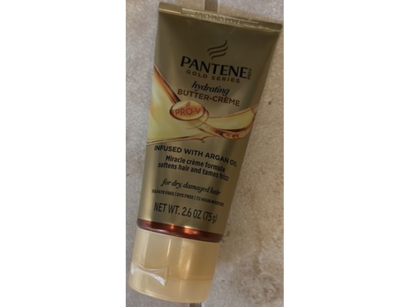 Pantene Pro-V Gold Series Hydrating Butter-Creme, 2.6 oz/75 g