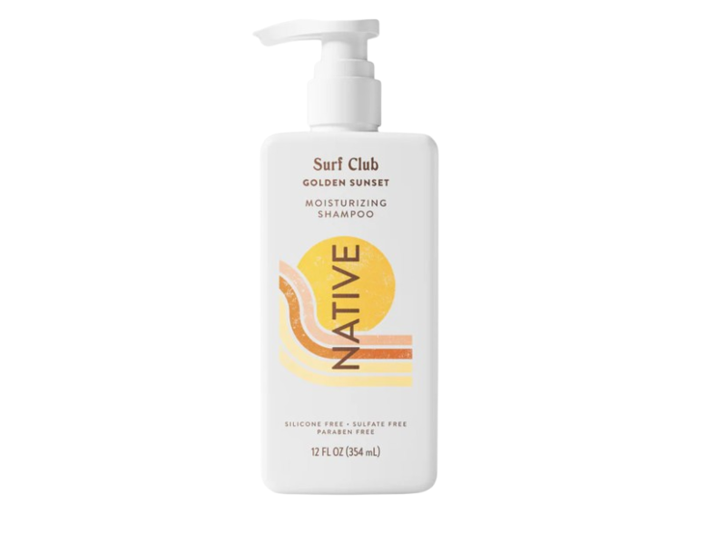 Native Surf Club Moisturizing Shampoo, Golden Sunset, 12 fl oz/354 mL