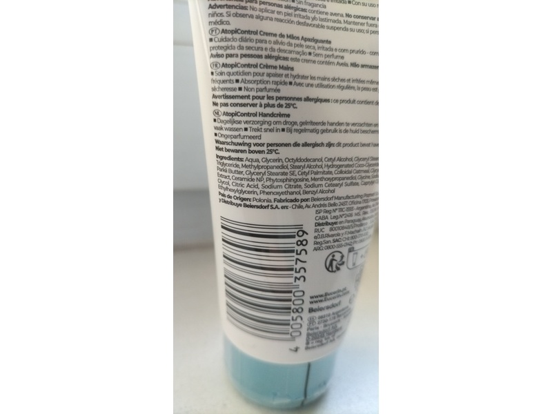 Eucerin Atopi Control Hand Cream, 75 mL