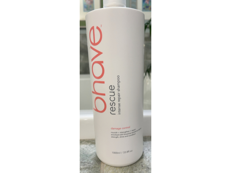 Bhave Rescue Intense Repair Shampoo, 33.8 fl oz/1000 mL