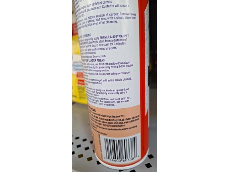 Formula 409 Carpet Spot & Stain Remover, 19 oz/538 g