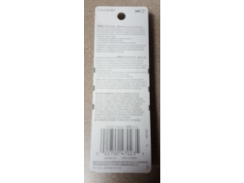 Covergirl Professional 3-In-1 Curved Brush Mascara, 205 Black, 0.3 fl oz/9 mL