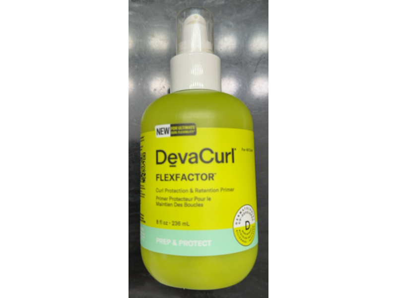 DevaCurl Flexfactor Curl Protection & Retention Primer, 8 fl oz/236 mL
