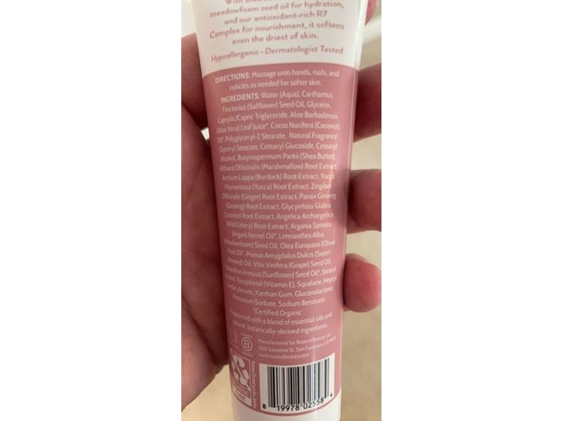 Rooted Beauty Hydrating Hand Cream, Oat Milk, 2 fl oz/59 mL