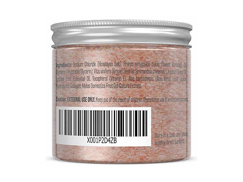 M3 Naturals Himalayan Scrub Infused with Collagen+Stem Cell, 12 oz/340 g