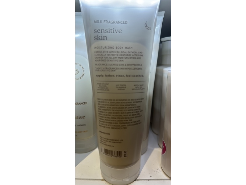 Bath & Body Works Moisturizing Body Wash, Milk Frgranced, 10 fl oz/295 mL