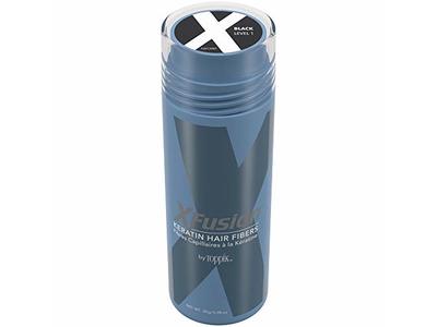 Xfusion Keratin Hair Fibers, Black, 0.98 oz/28 g