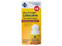 Thera Plus Max Strength Lidocaine Pain Relief Liquid, 2.5 fl oz/74 mL - thumbnail 1
