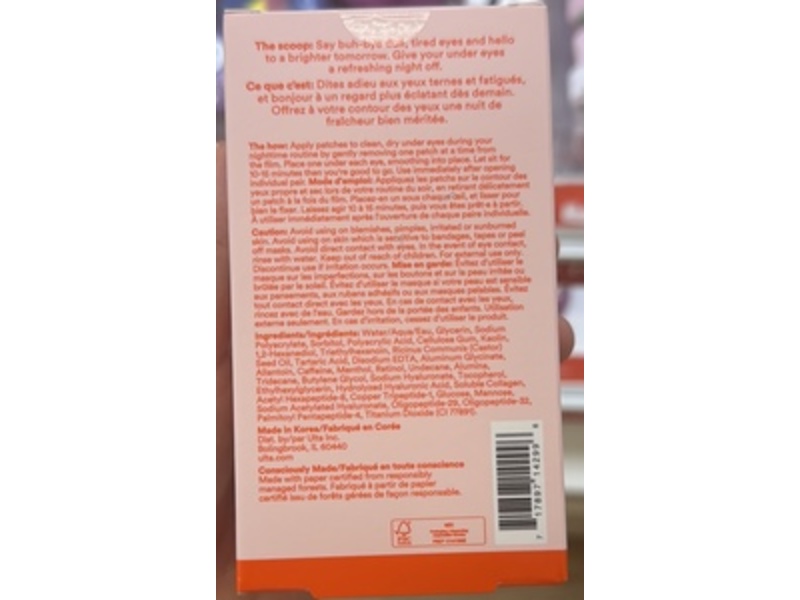 Ulta Beauty Do Not Disturb Under Eye Patches, 10 Pairs