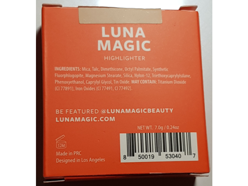 Luna Magic Highlighter, Tulum, 0.24 oz/7.0 g
