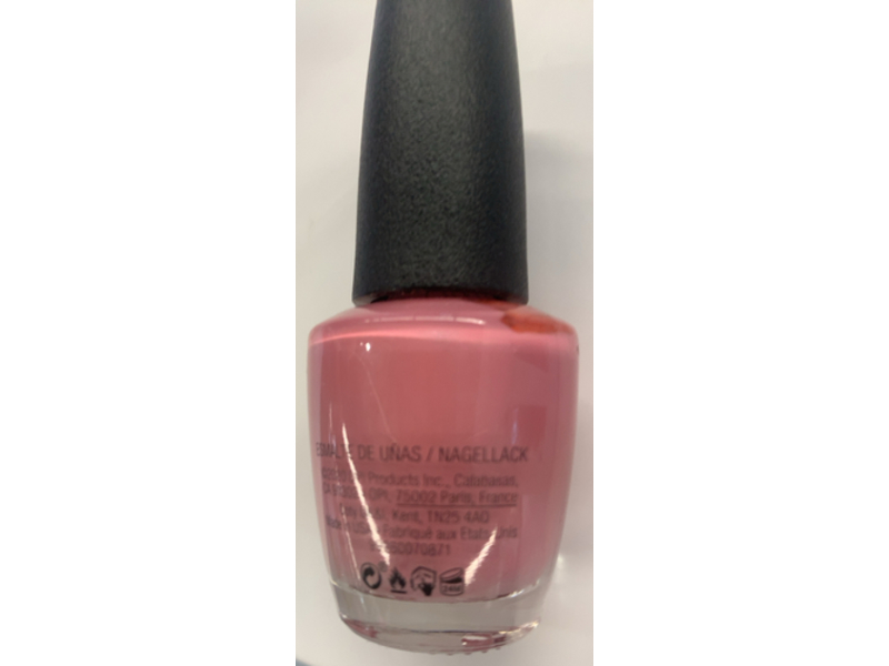OPI Nail Lacquer, Rosy Future, 0.5 fl oz/15 mL
