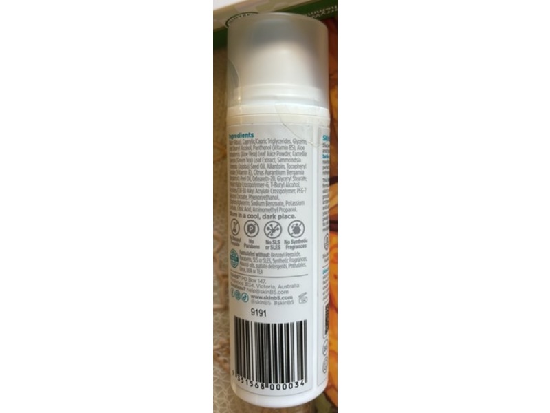 SkinB5 Acne Control Moisturizer, Vitamin B5, Jojoba, Aloe Vera & Vitamin E, 1.69 fl oz/50 mL