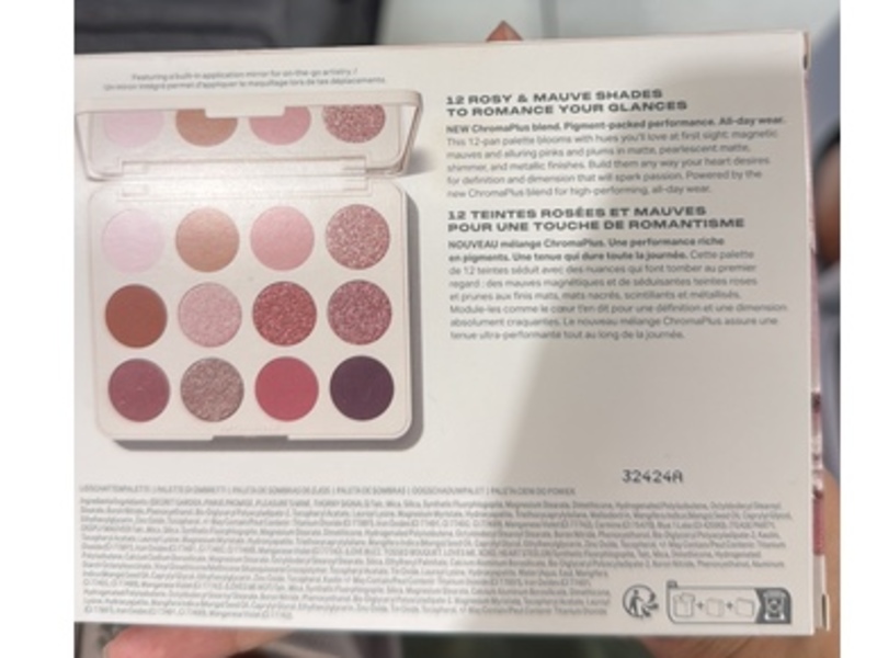 Morphe Eyeshadow Palette, Rose Frequency, 0.52 oz/15 g