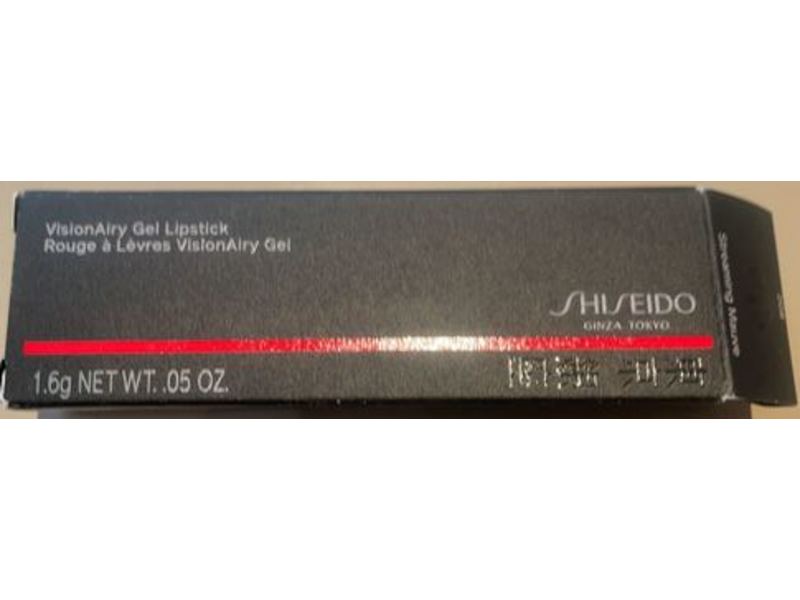 Shiseido Visionairy Gel Lipstick, 208 Streaming Mauve, 0.05 oz/1.6 g
