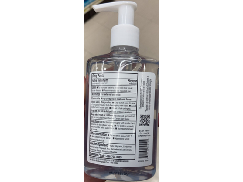 Signature Care Advanced Hand Sanitizer, 8 fl oz/236 mL