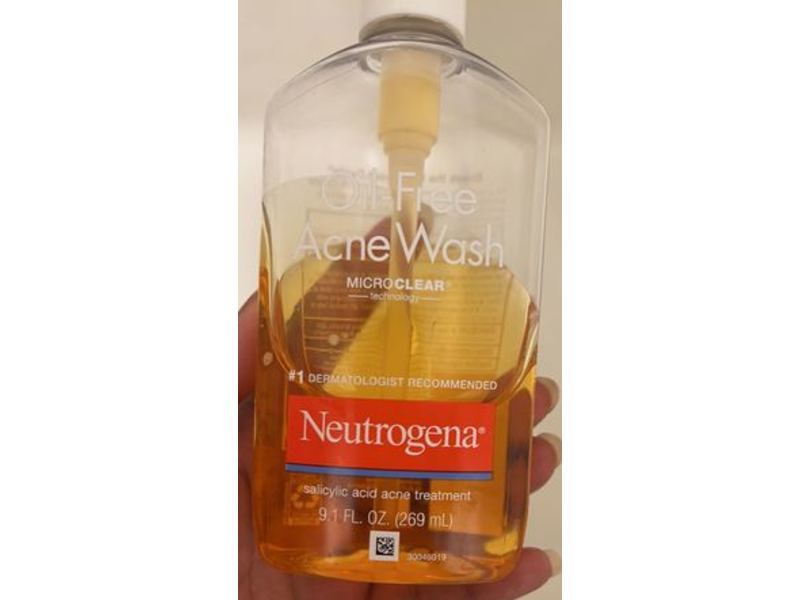 Neutrogena Acne Wash, Oil-Free, 9.1 fl oz/269 mL
