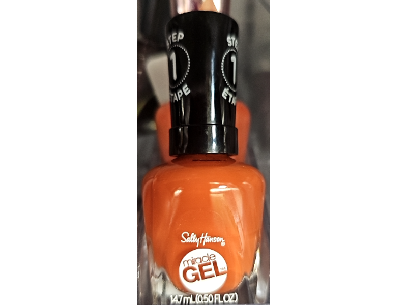 Sally Hansen Miracle Gel Nail Color, 388 A Hot Minute, 0.50 fl oz/14.7 mL