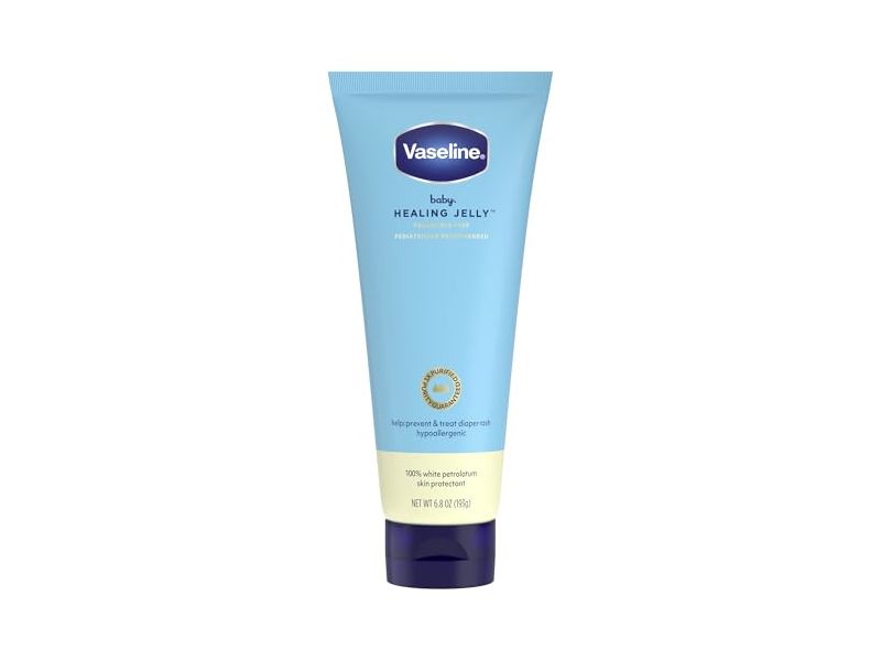 Vaseline Baby Healing Jelly, Fragrance Free, 6.8 oz/193 g